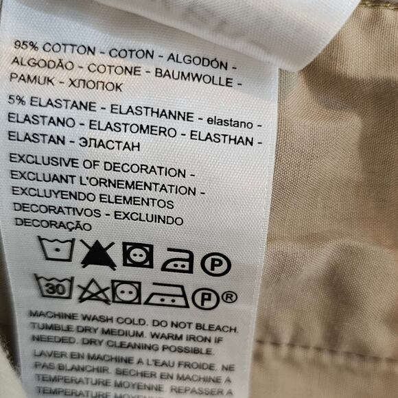 Dockers Slim Fit Ultimate Chino Smart Flex 360 Khaki Pants W32 L30 - Picture 7 of 9